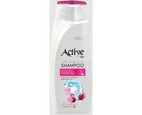 ACTIVE Шампунь укрепляющий, защита от выпадения волос CARE & BEAUTY. С корнем женьшеня, цветком гибискуса и витамином B6, 350 мл (512102056)