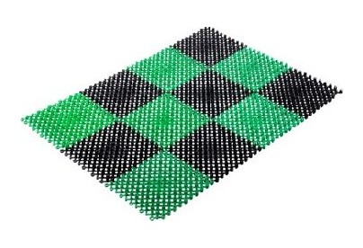 VORTEX 23001 Коврик ТРАВКА 42*56см чернозеленый