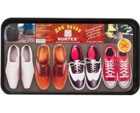 VORTEX 22352 Лоток для обуви 63,5*35,4*1,3см черный
