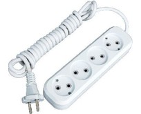 SMARTBUY (SBE10403N) 4 гнз х 3,0 м (10А/2.2кВт, ПВС 2х1.0)