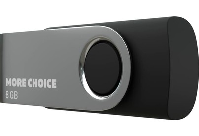 MORE CHOICE (4610196407512) MF84 USB 8Gb 2.0 Black