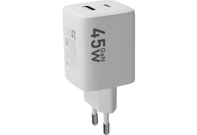 DEFENDER (83245) UPA145 45W, USB A+C, белый
