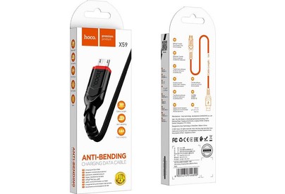 HOCO (6931474744890) X59 USB (m)microUSB (m) 1.0м  черный