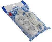 SMARTBUY (SBE16310Z) 3 гнз х 10 м (16А/3.5кВт, ПВС 3х1.0)