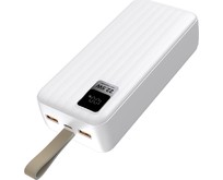 PERFEO (PF_D0176) WATERFALL 30000 mAh белый