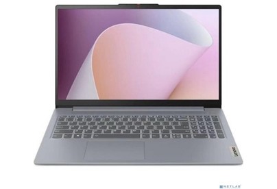 LENOVO [Ноутбук] IdeaPad Slim 3 15AMN8 [82XQ01C9PS] (КЛАВ.РУС.ГРАВ.) Arctic Grey 15.6
