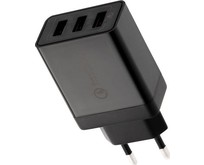 REXANT (182215) Сетевое зарядное устройствопереходник REXANT 3xUSB адаптер, 30W черное