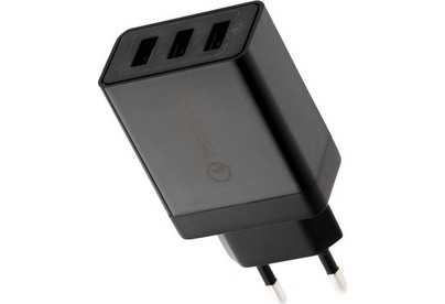 REXANT (182215) Сетевое зарядное устройствопереходник REXANT 3xUSB адаптер, 30W черное