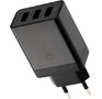 REXANT (182215) Сетевое зарядное устройствопереходник REXANT 3xUSB адаптер, 30W черное